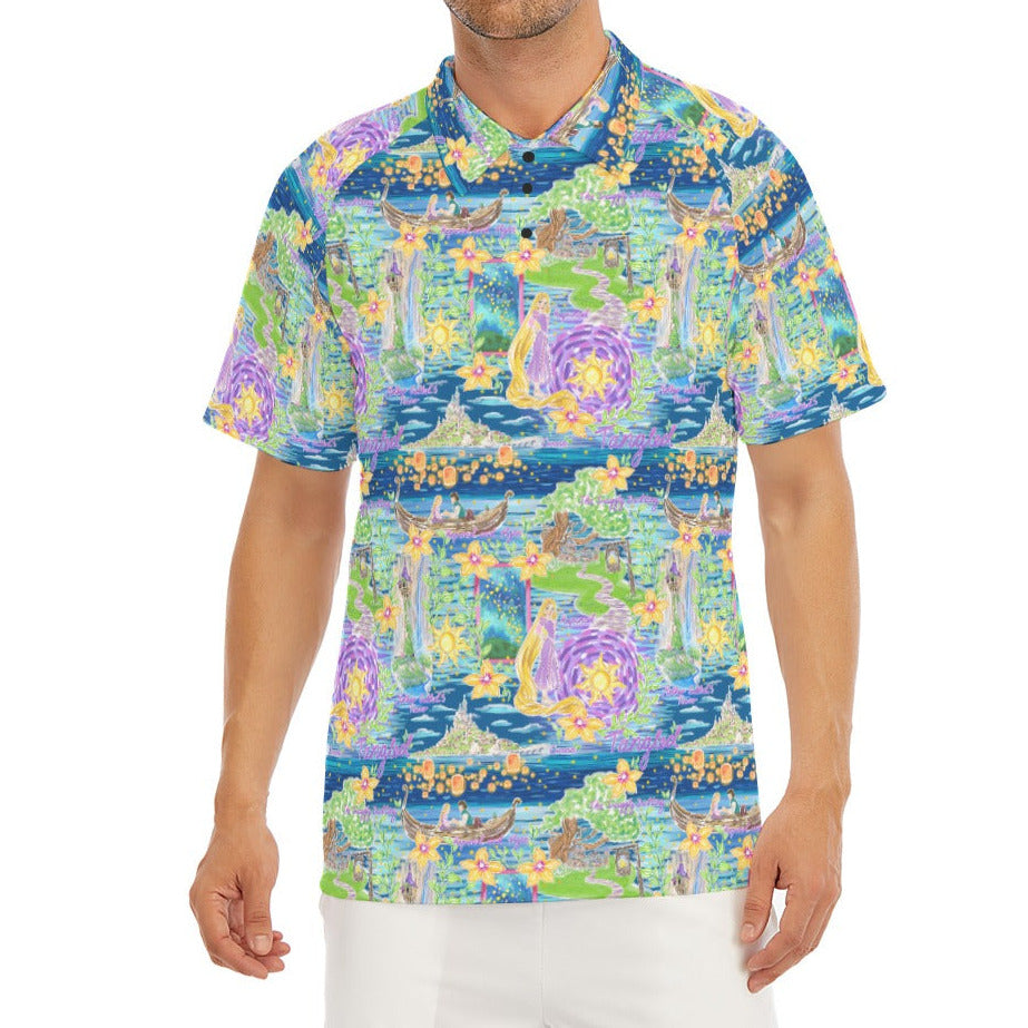 Lantern Festival Glow - Men's Polo Shirt