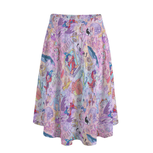 Magical Fantasia Symphony - Women's Pocket Midi Skirt