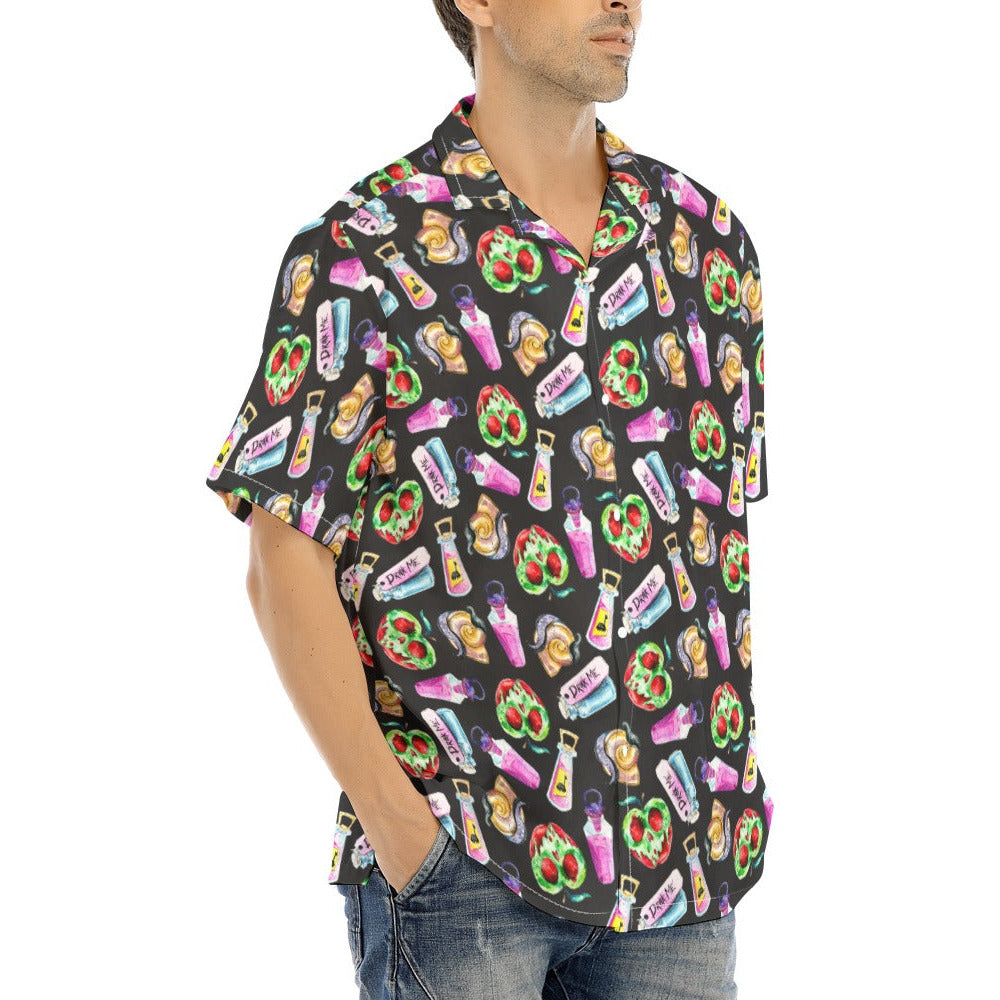 Pick Your Poison - Men's Hawaiian Button Up Shirt