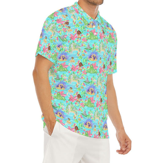 Tropical Island Paradise - Men's Polo Shirt