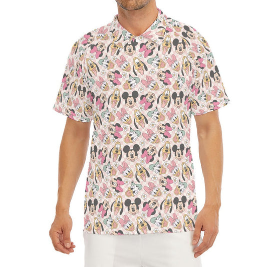 Pastel Picnic Party - Men's Polo Shirt