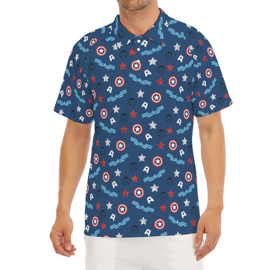 American Superhero - Men's Polo Shirt