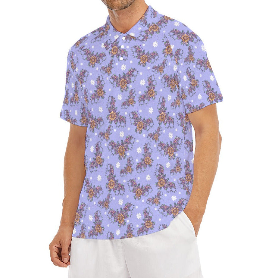 Blooming Bats - Men's Polo Shirt