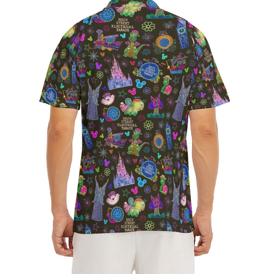 Main Street Neon Parade - Men's Polo Shirt