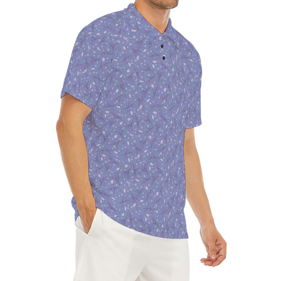 Lavender Vibes - Men's Polo Shirt