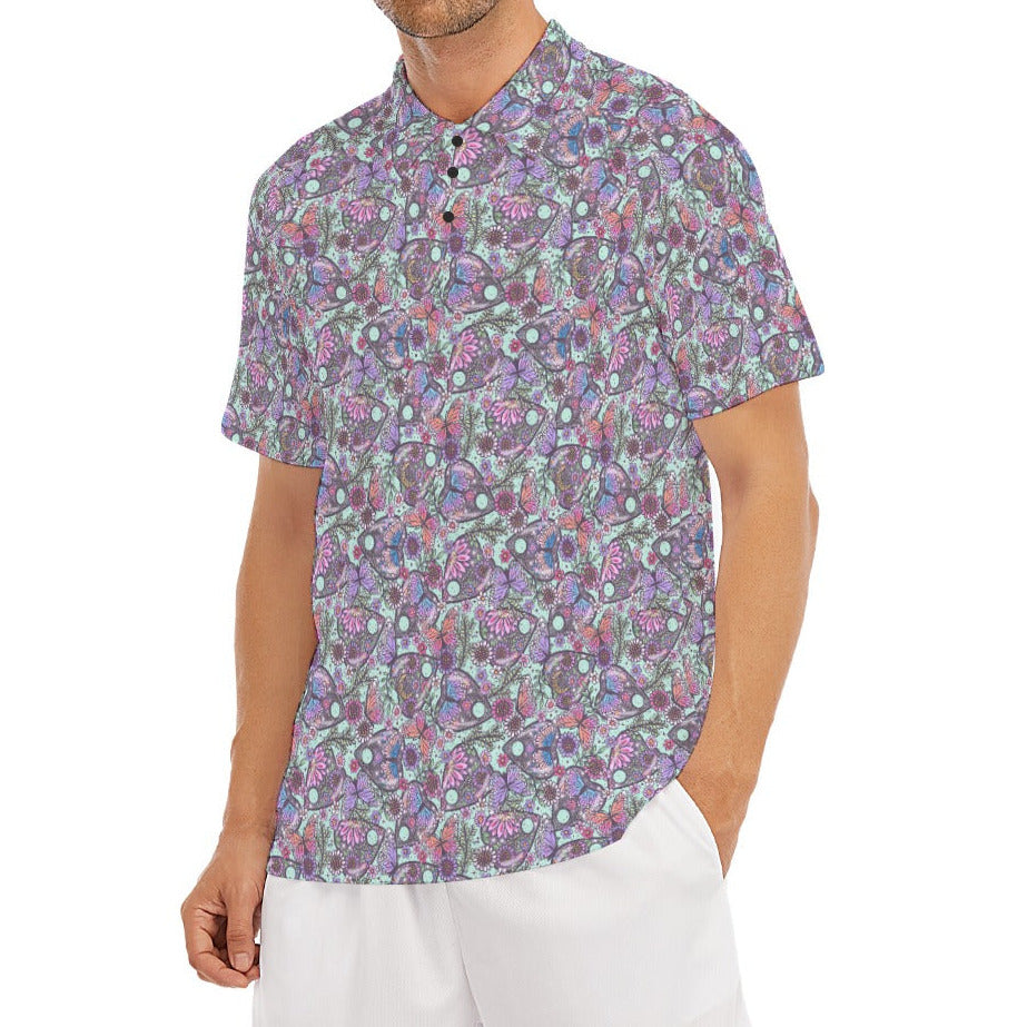 Butterfly Planchettes - Men's Polo Shirt