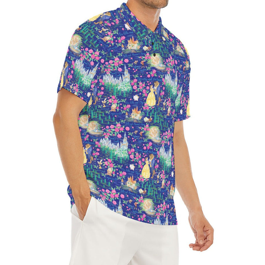 Enchanted Forest Romance - Men's Polo Shirt