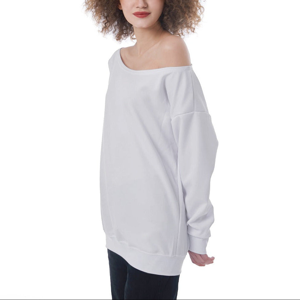 Pick Any Print from our Shop - Women's Off-Shoulder Relaxed Sweatshirt