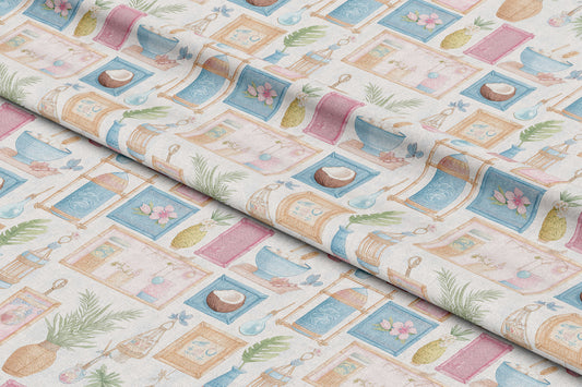 Tropical Trinkets & Treasures - Digital Seamless Pattern