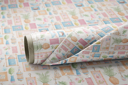 Tropical Trinkets & Treasures - Digital Seamless Pattern