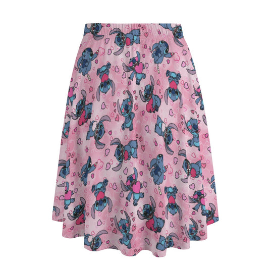 Valentine’s Mischief - Women's Pocket Midi Skirt