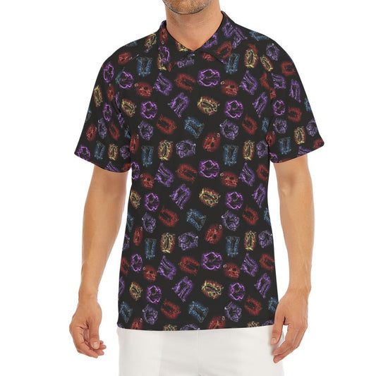 Villain Silhouettes Sparkle - Men's Polo Shirt