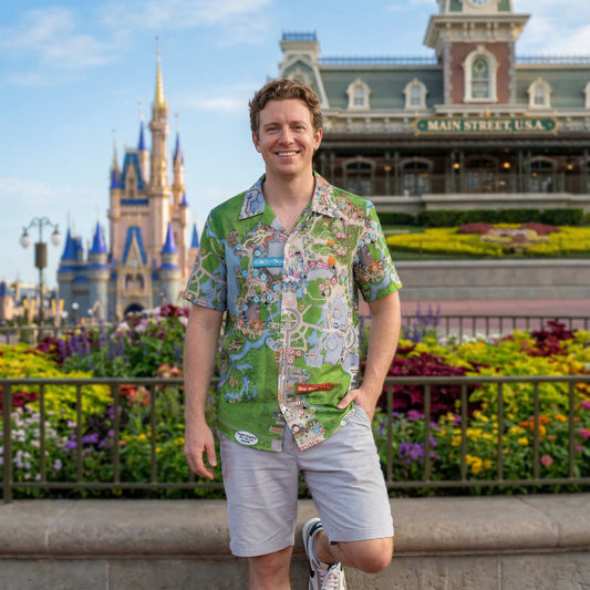 Vibrant Fantasy Park Map