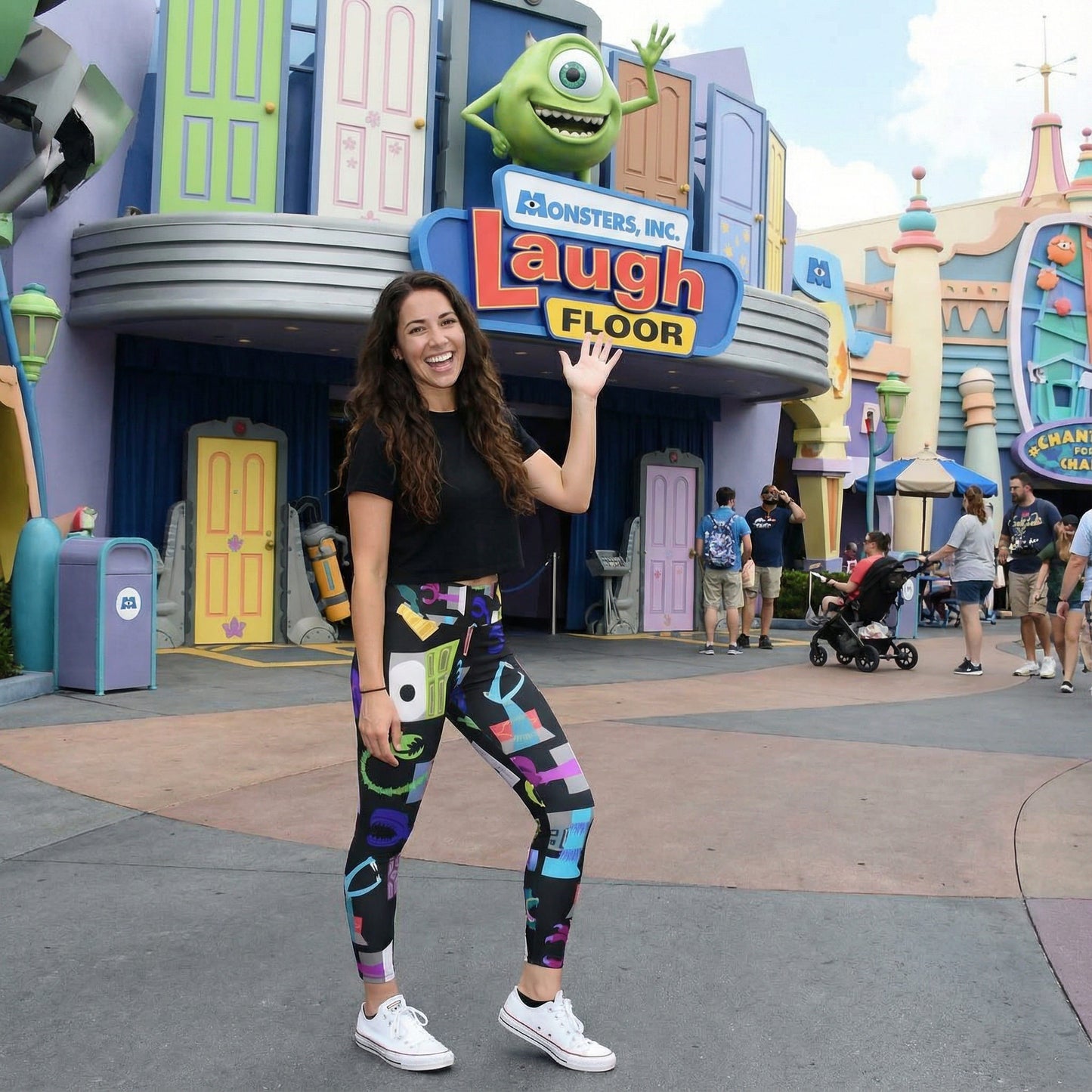 Monsters in Closets - Women's Yoga Leggings