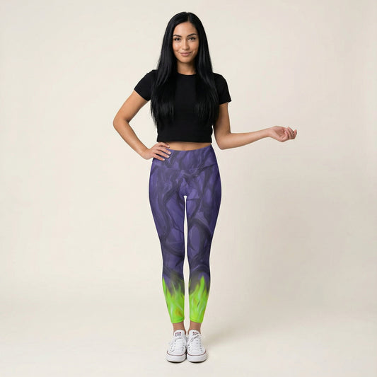 Enchanted Thorn Forest - Women's Yoga Leggings
