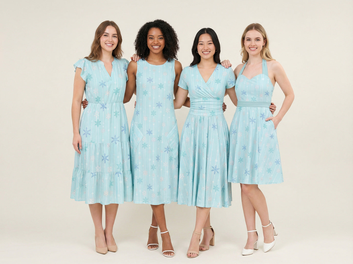 Ice Queen Snowflake Pattern