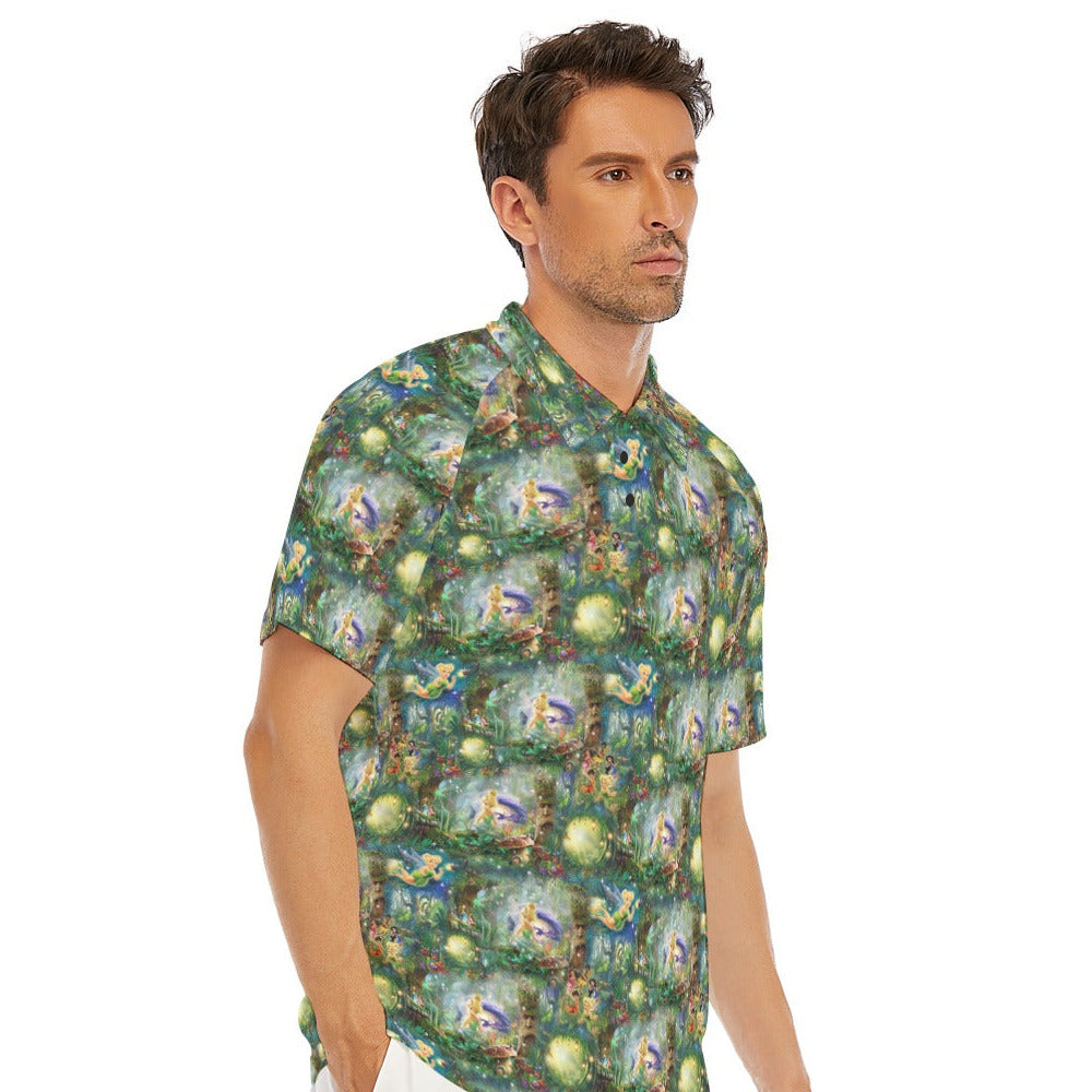 Pixie Fairy in Hollow - Men's Polo Shirt