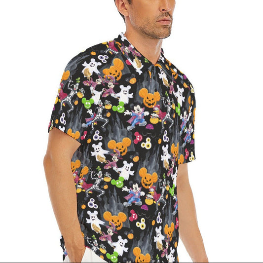 Mouse Gang Trick or Treat - Men's Polo Shirt
