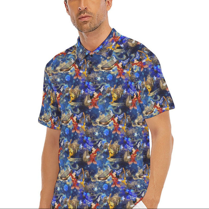 Enchanted Broom Magic - Men's Polo Shirt