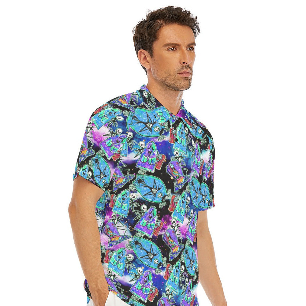 Haunting Romance Sketch - Men's Polo Shirt