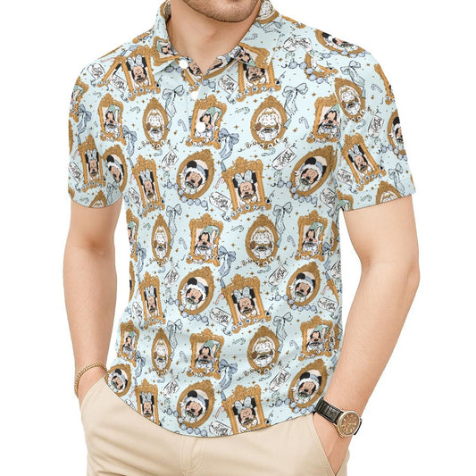 Classic Cartoon Merry Hot Coco - Men's Polo Shirt