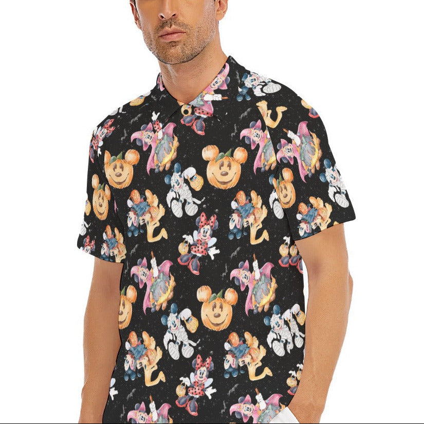Mouse Friends Halloween Costumes - Men's Polo Shirt