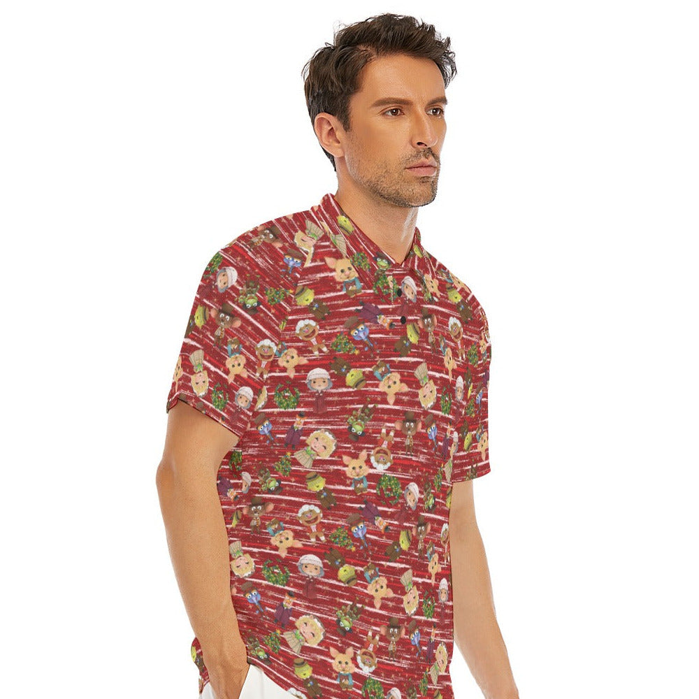 A Very Festive Puppet Christmas - Men's Polo Shirt