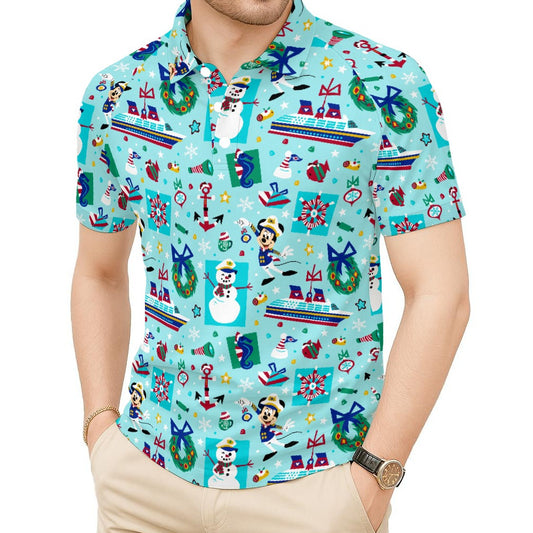 Mouse's Merry Cruise - Men's Polo Shirt