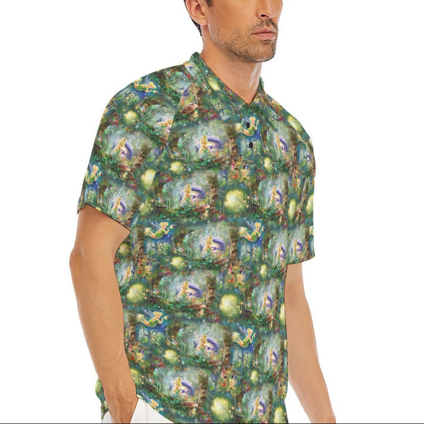 Pixie Fairy in Hollow - Men's Polo Shirt