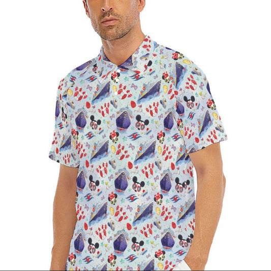 DCL Cruise Style Adventure - Men's Polo Shirt