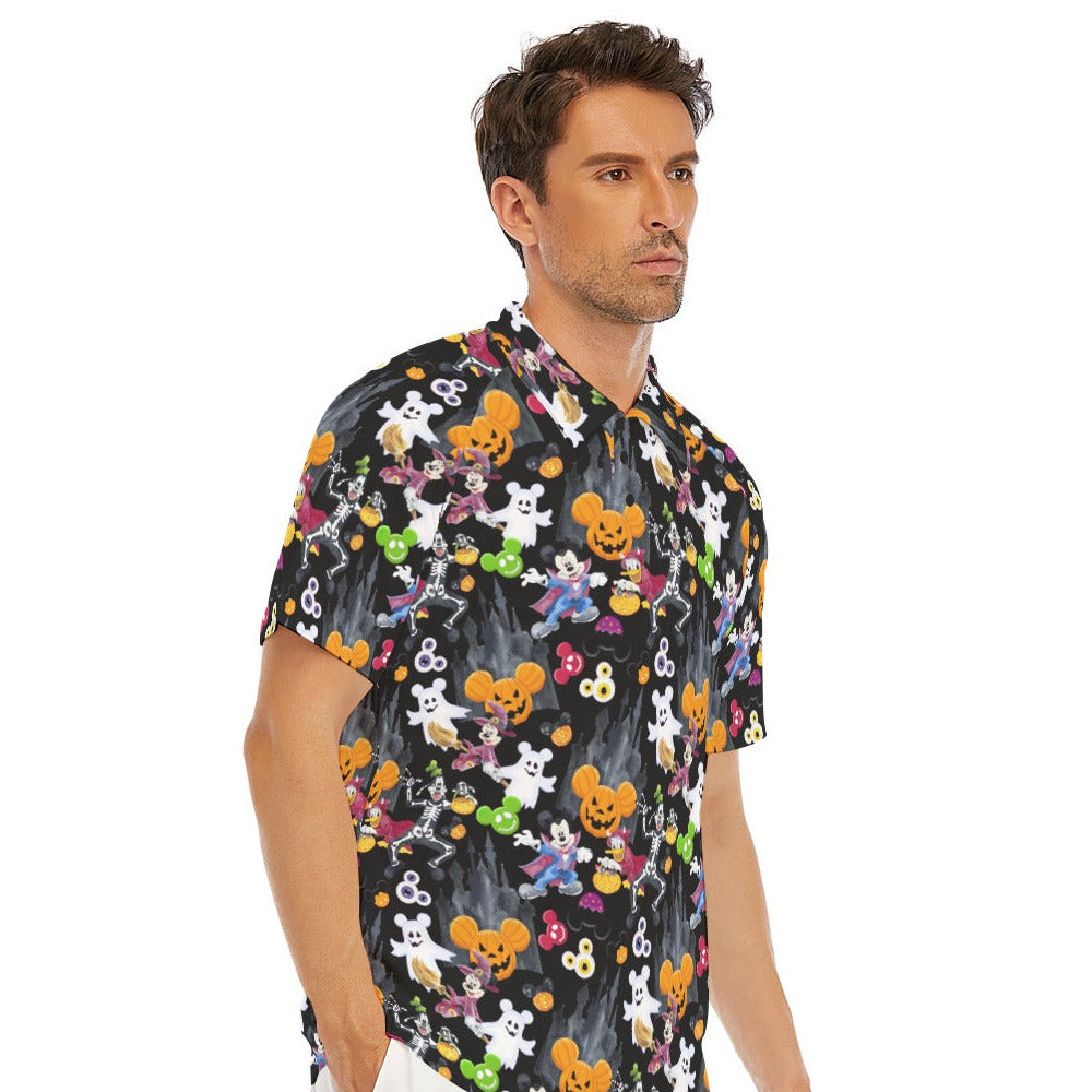 Mouse Gang Trick or Treat - Men's Polo Shirt
