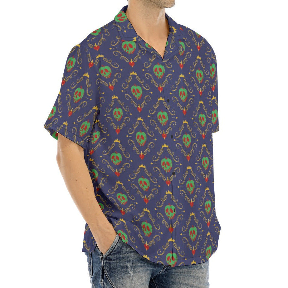 Poison Apple - Men's Hawaiian Button Up Shirt