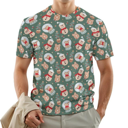 Bear's Honey Snowglobes - Men's Short Sleeve T-Shirt