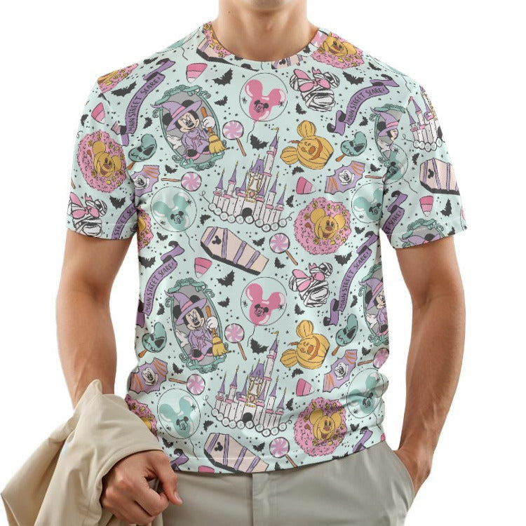 Pastel Spooky Party - Men's Short Sleeve T-Shirt