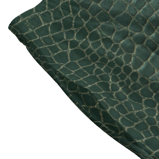 Animal Print - Alligator - Women's Pocket Midi Skirt