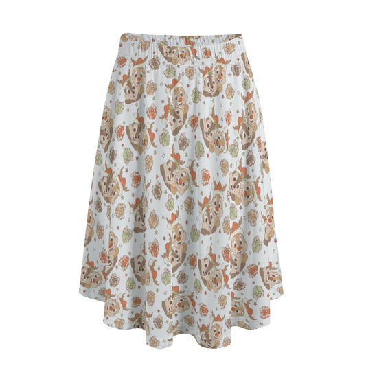 Holiday Mischief Duo - Women's Pocket Midi Skirt