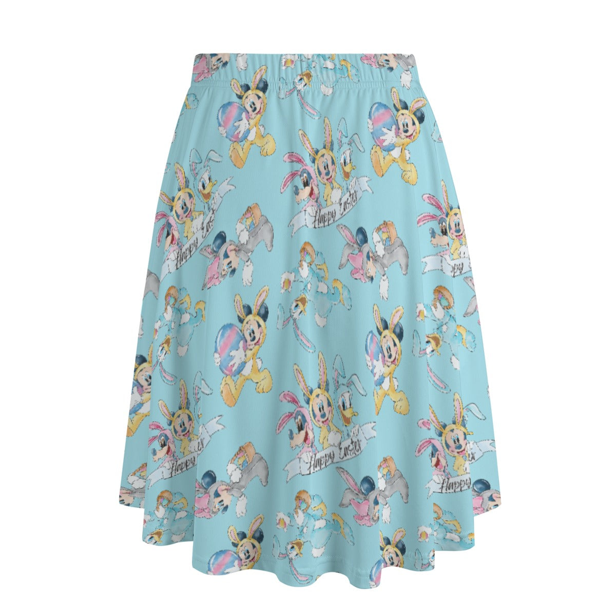 Spring Bunny Costume Crew - Women's Pocket Midi Skirt