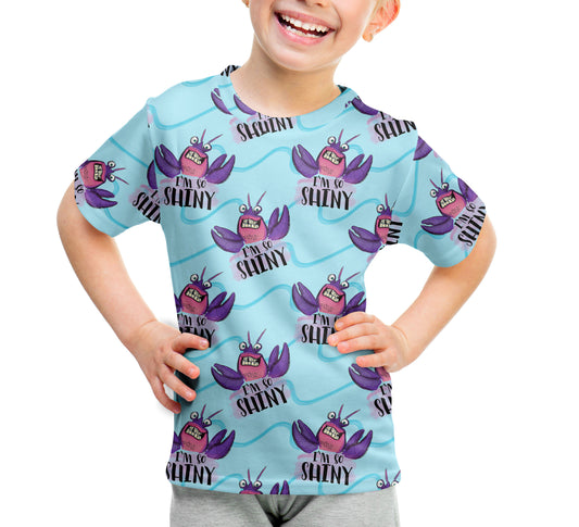 Kids' Button Down Short Sleeve T Shirt - 6 - Moana's Tamatoa -  READY TO SHIP