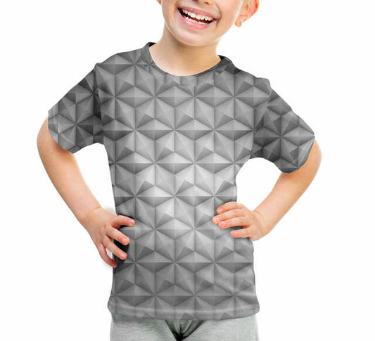 Youth Cotton Blend T-Shirt - 2 - EPCOT Icon - READY TO SHIP