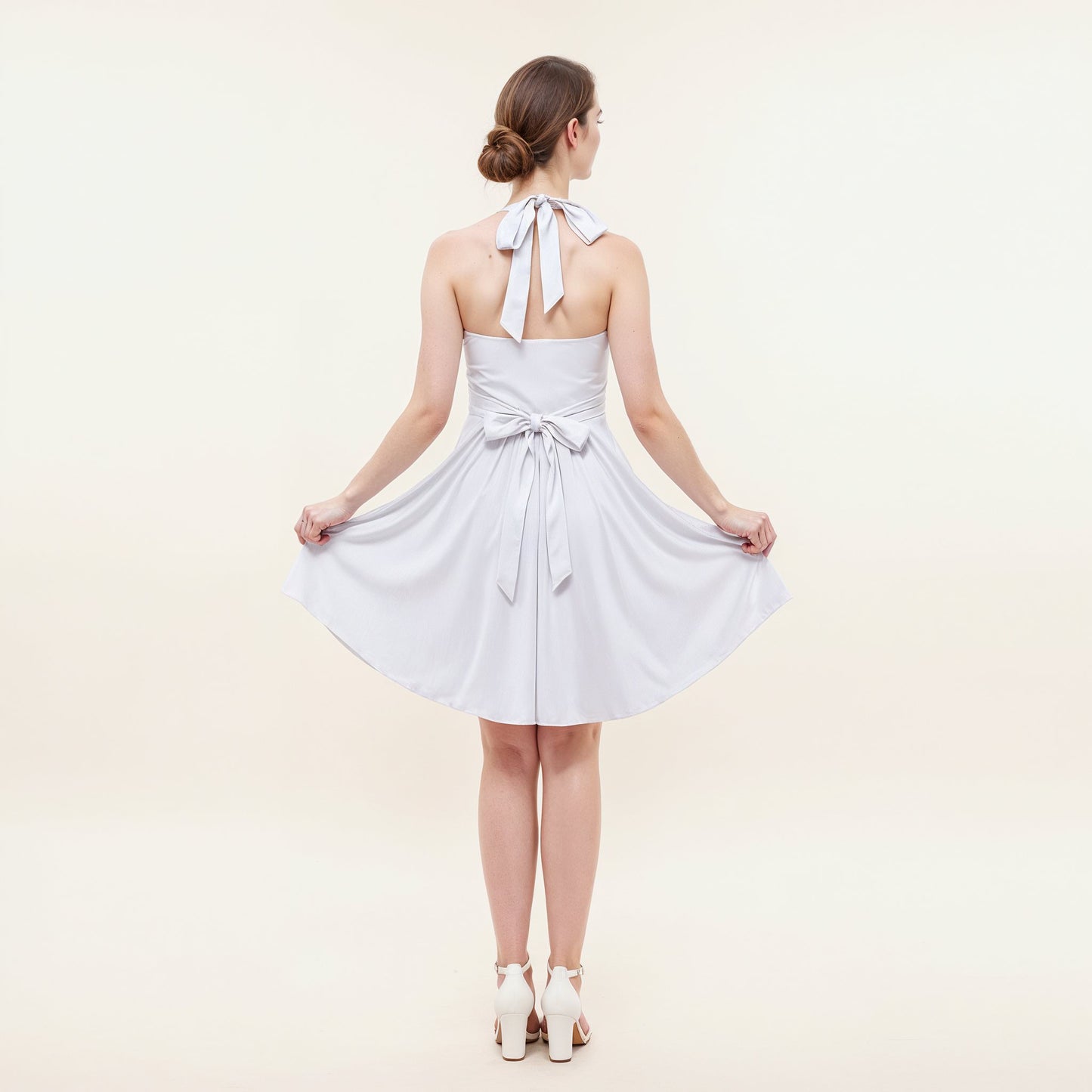 Pick Any Print from our Shop - Women's Halter Vintage Pocket Dress