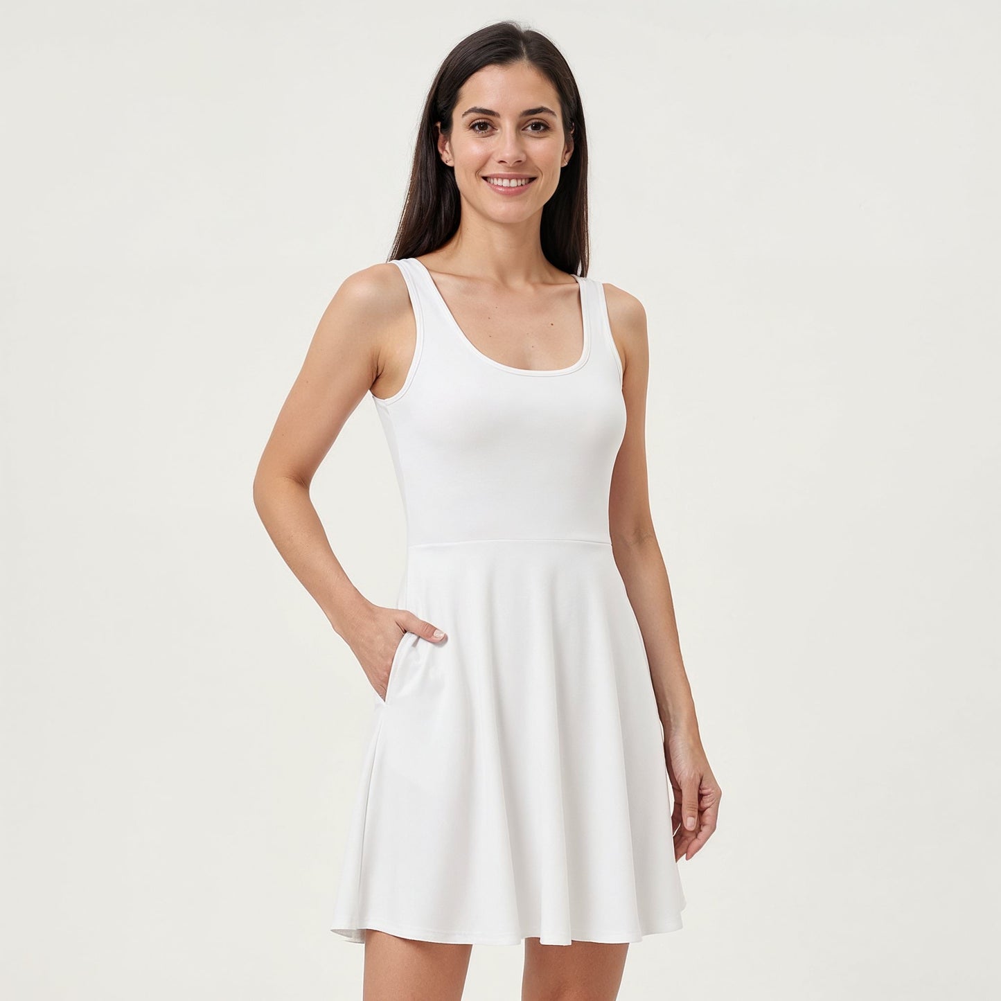 Pick Any Print from our Shop - Women's Sleeveless Pocket Skater Dress