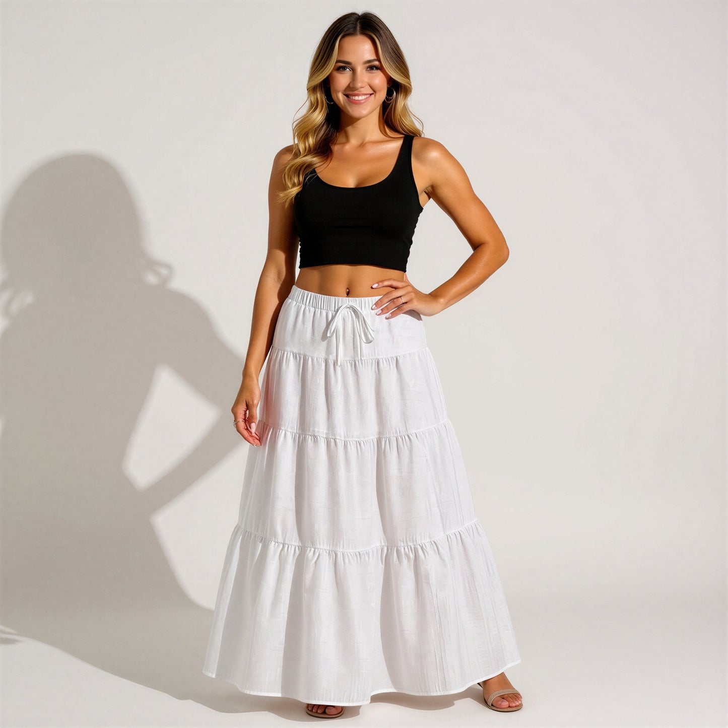 Pick Any Print from our Shop - Women’s Boho Tiered Maxi Skirt