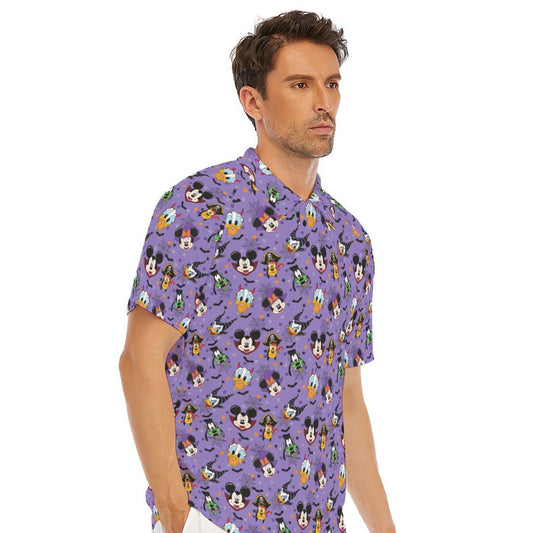 Halloween Friends in Costume - Men's Polo Shirt