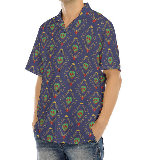 Poison Apple - Men's Hawaiian Button Up Shirt