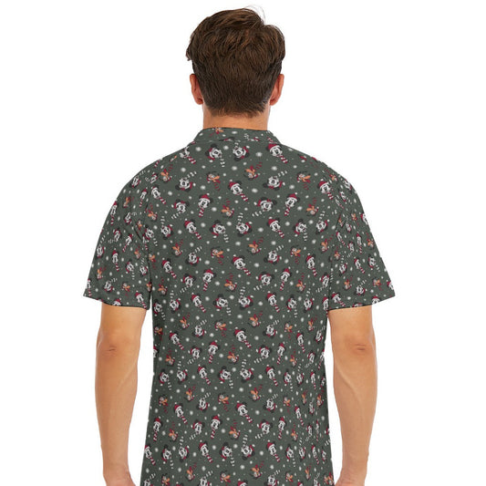 Vintage Holiday Friends - Men's Polo Shirt