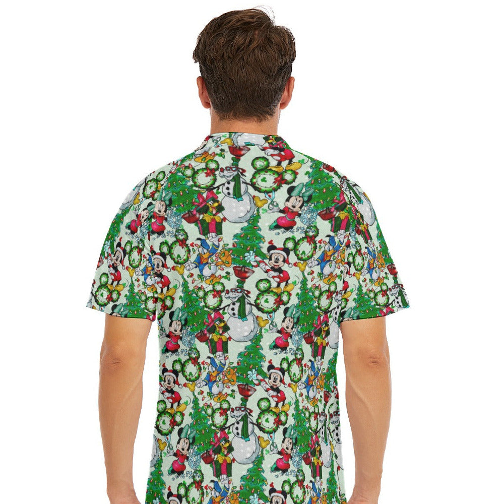 Mouse Friends Christmas Decorations - Men's Polo Shirt