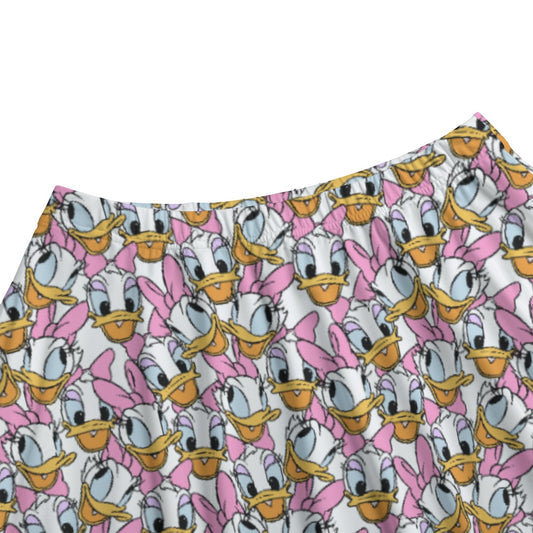 Many Faces of Sassy Duck - Women's Pocket Midi Skirt