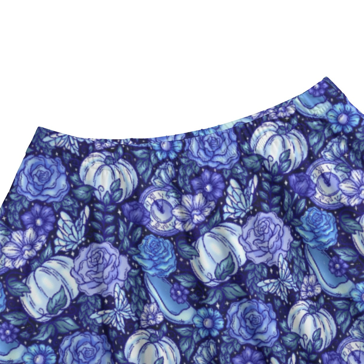 Fairytale Florals – Royal Ball - Women's Pocket Midi Skirt