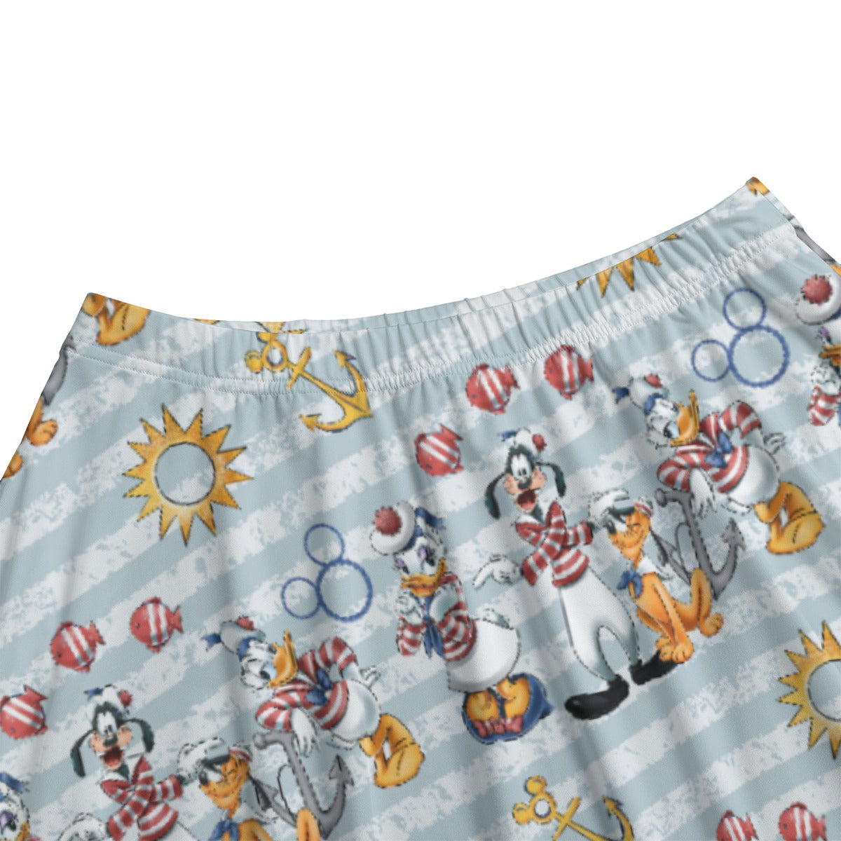 Set Sail with the Crew - Women's Pocket Midi Skirt