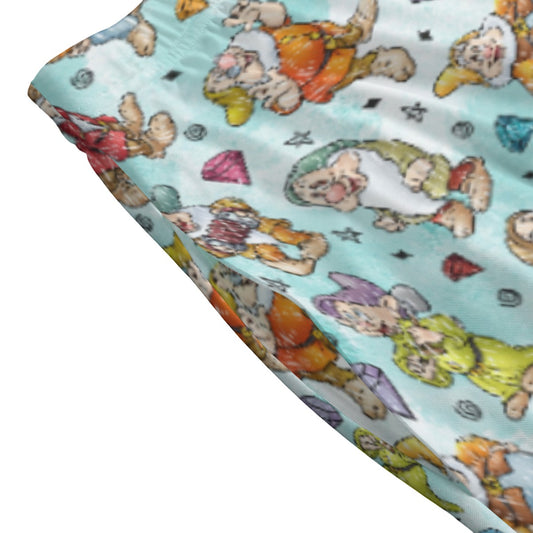 Seven Helpers Sketch - Women's Pocket Midi Skirt